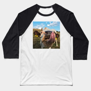 Leaking Cow Baseball T-Shirt